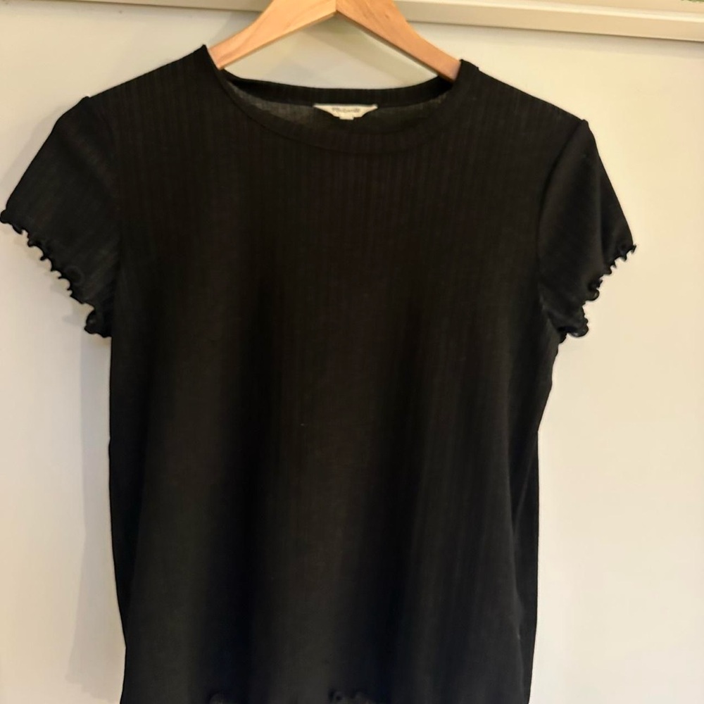 Madewell Black Short Sleeve Tee